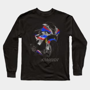 S1000RR Scribble Art Long Sleeve T-Shirt